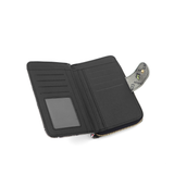 Női pénztárca mintás – szürke