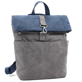 2 az 1-ben – Női hátizsák és táska sok zsebbel – szürke