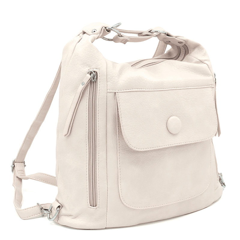 2 az 1-ben - Nagy táska és hátizsák Alora - bézs