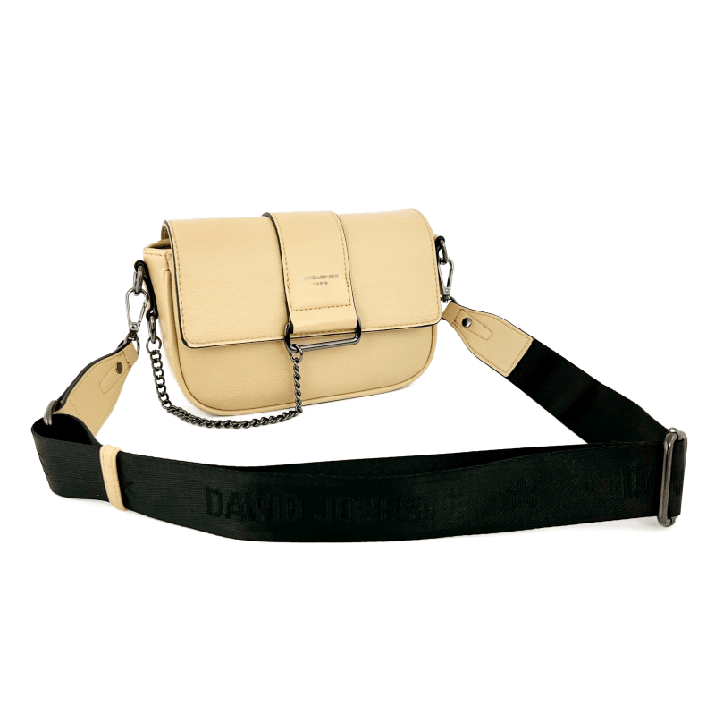 David Jones - női válltáska  - sárga