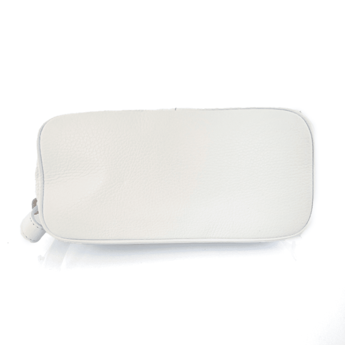 Lara természetes bőr hátizsák - fehér