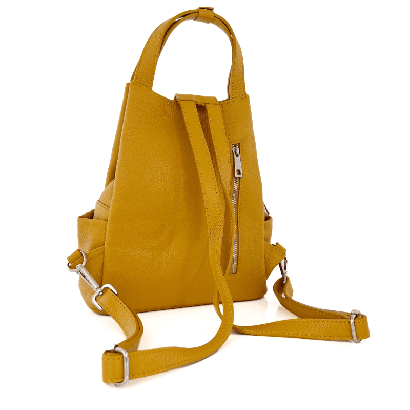 Természetes bőrből készült Lara hátizsák