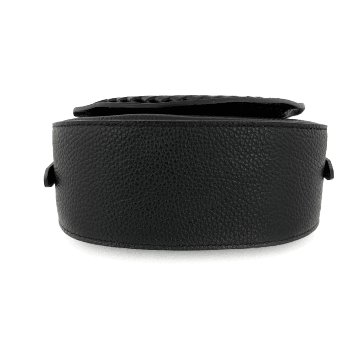 Női válltáska természetes bőrből Naomi - fekete