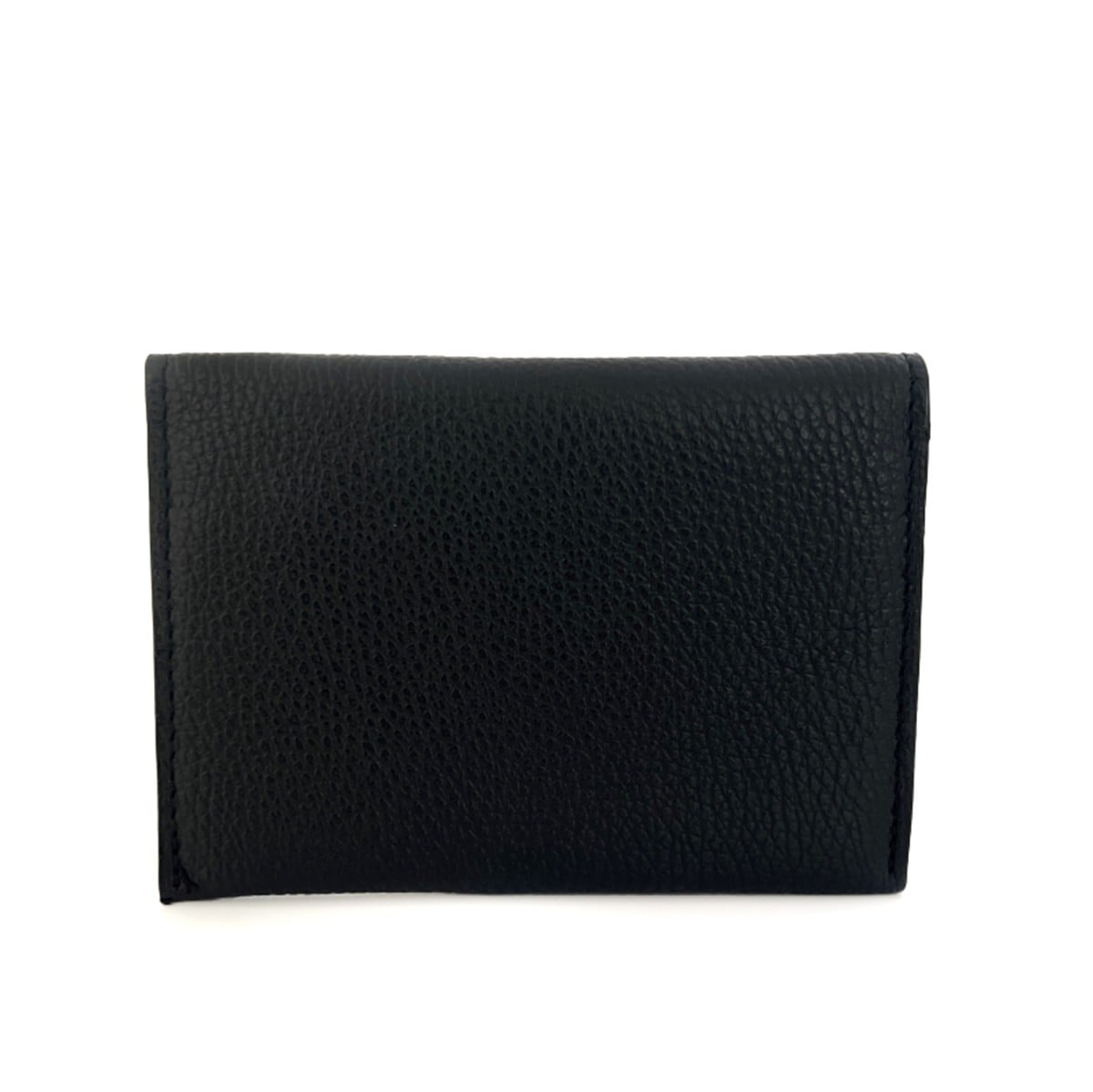 Természetes bőr pénztárca - fekete