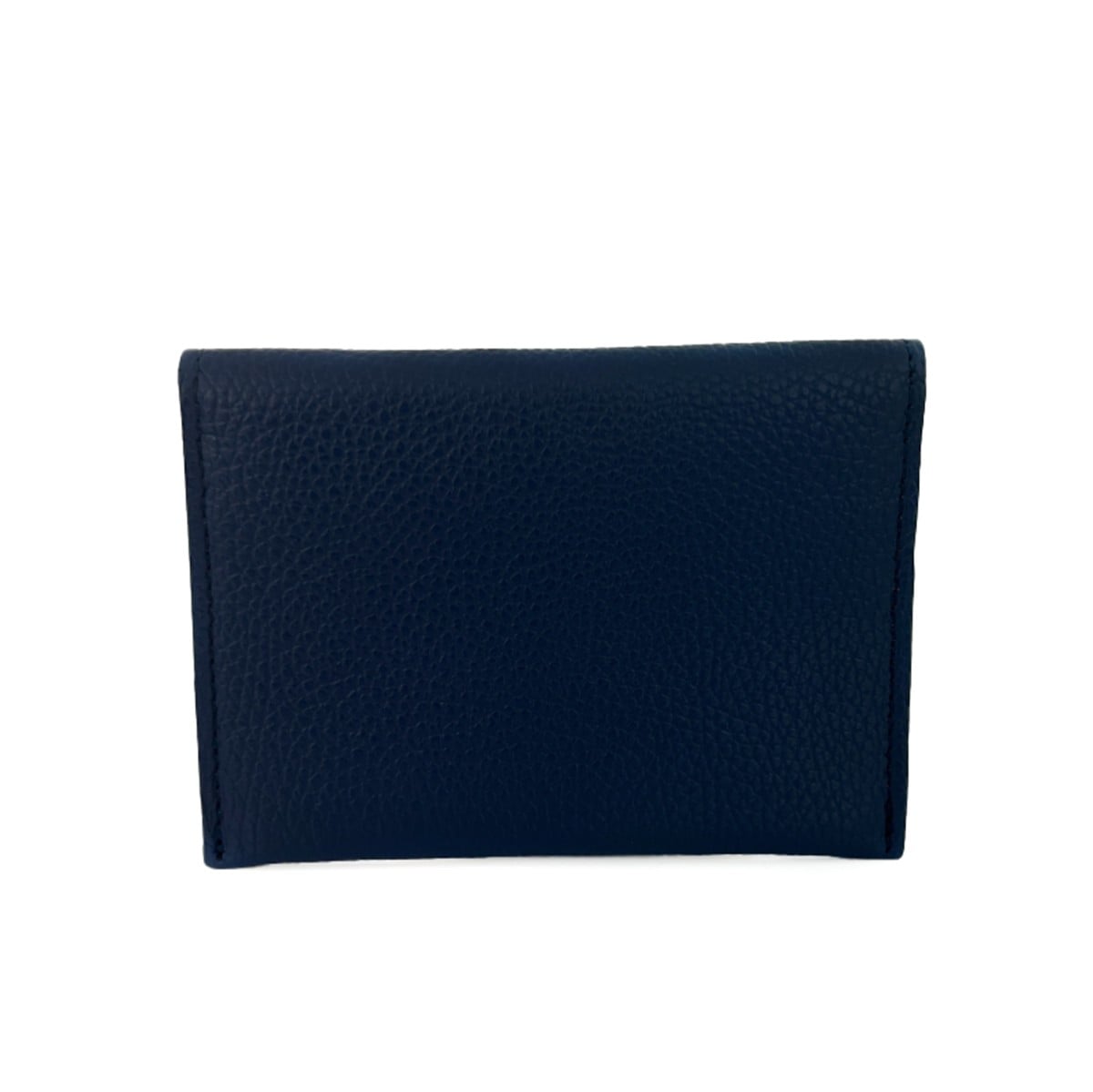 Természetes bőr pénztárca - sötétkék