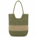 Raffia női táska típusú táska – fehér/sötétbarna