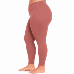 Női pamut leggings – rózsaszín hamu