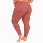 Női pamut leggings – rózsaszín hamu