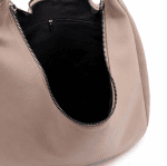 Nagyméretű női shopper táska Silvia – világosbarna