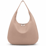 Nagyméretű női shopper táska Silvia – világosbarna