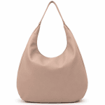 Nagyméretű női shopper táska Silvia – világosbarna