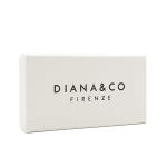 Diana & Co – Nagyméretű steppelt női pénztárca – téglabarna
