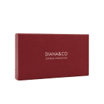 Diana & Co – Nagyméretű női pénztárca – piros